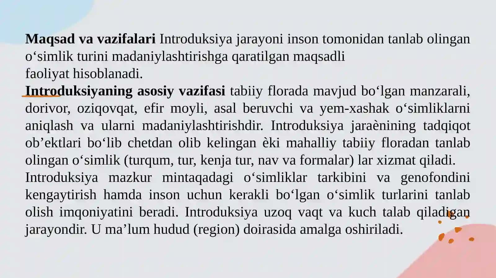 O‘zbekistonda introduksiya qilingan dorivor yarim butalar turlari 4