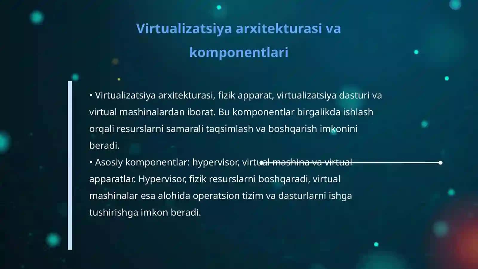 Virtualizasiya va Docker/VMWare asoslari 4