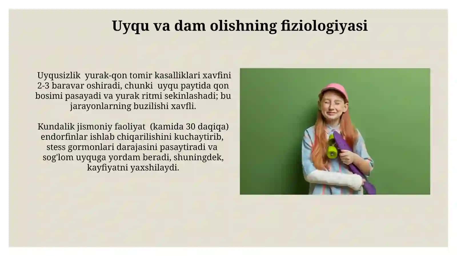 O'quvchilar sog'lom turmush tarzining fiziologik asoslari 4