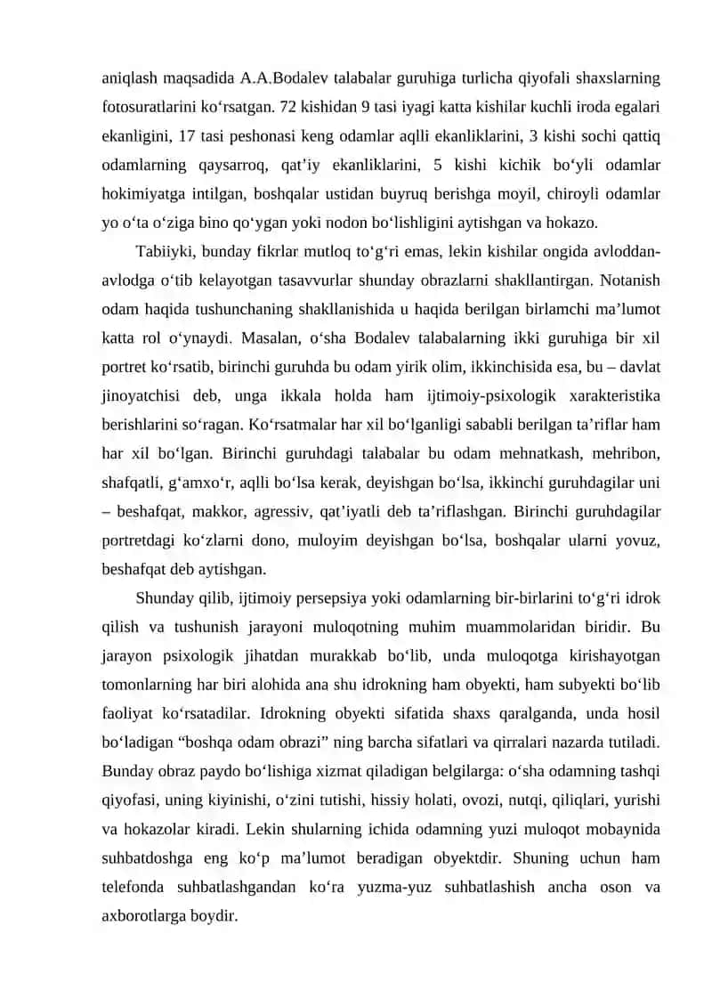 Perseptiv obrazlarni predmetliligi. idrokning yaxlitligi va uzgarmasligi 4