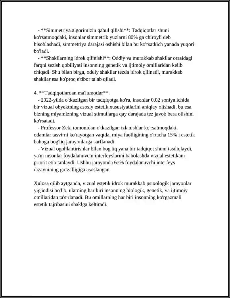 OLAMNI VIRTUAL VA VIZUAL ESTETIK IDROK ETISHNING FARQLARI 4