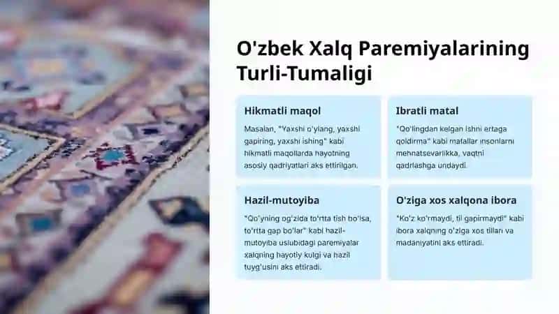 Paremiologik til birliklari 4