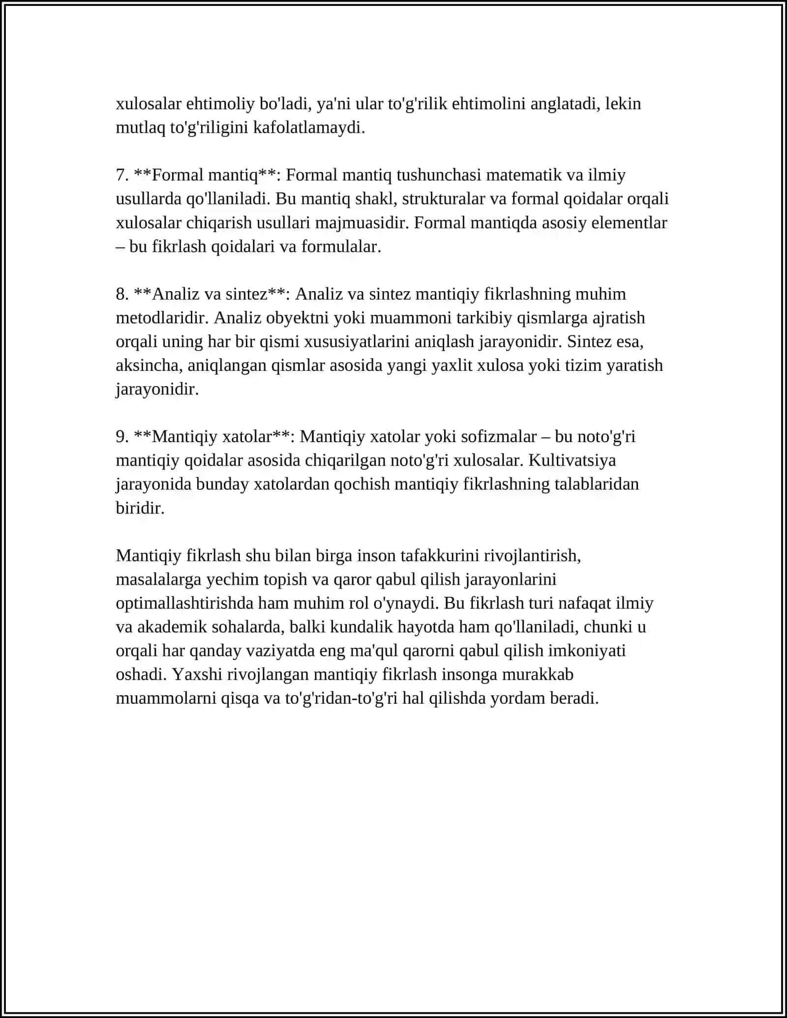 3-SINFDA MANTIQIY FIKRLASH QOBILYATINI RIVOJLANTIRISH METODIKASI 4