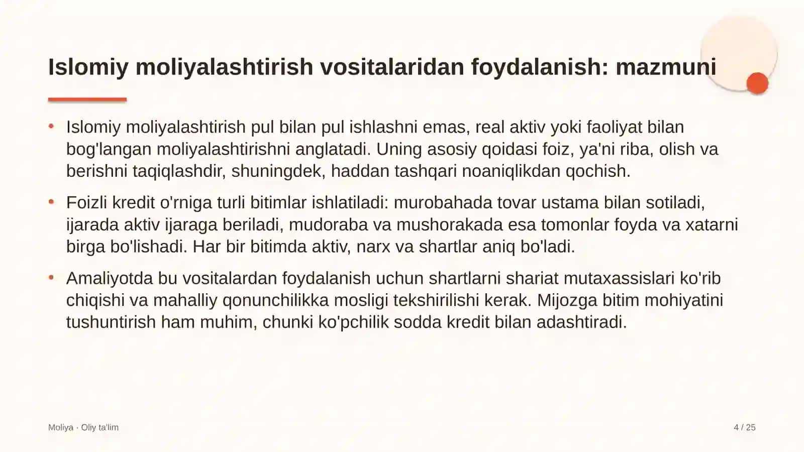 xalqaro yuk tashishda islomiy moliyalashtirish vositalaridan foydalanish 6429 4