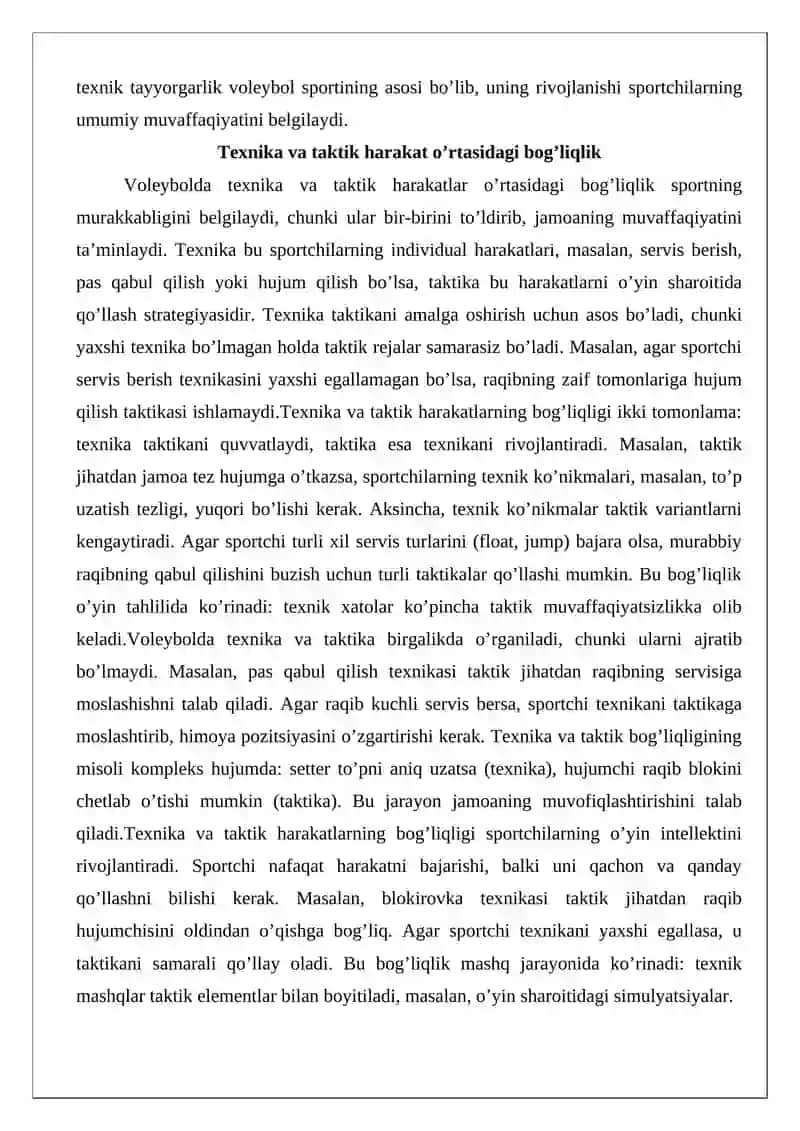 Texnik tayyorgarlik 4