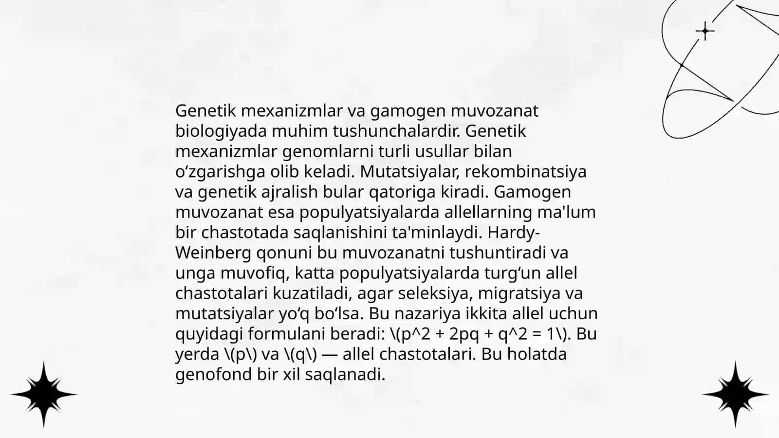 Gamogen muvozanat 4