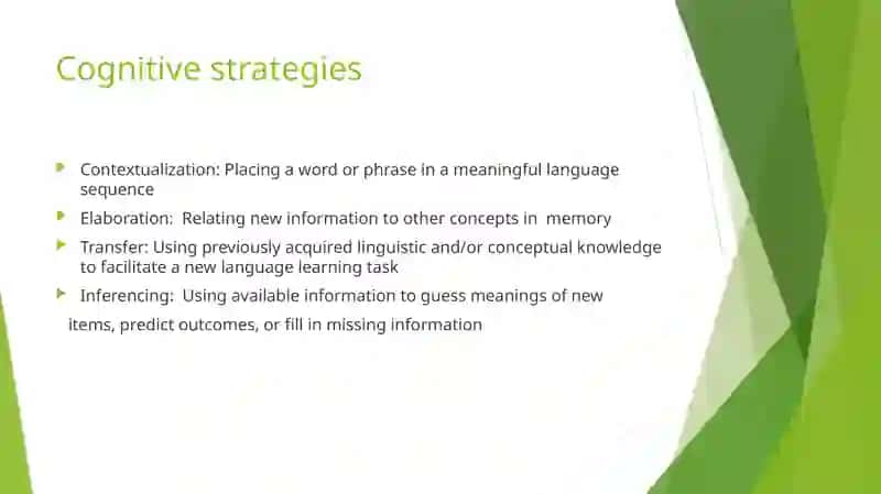 Learning strategies 4