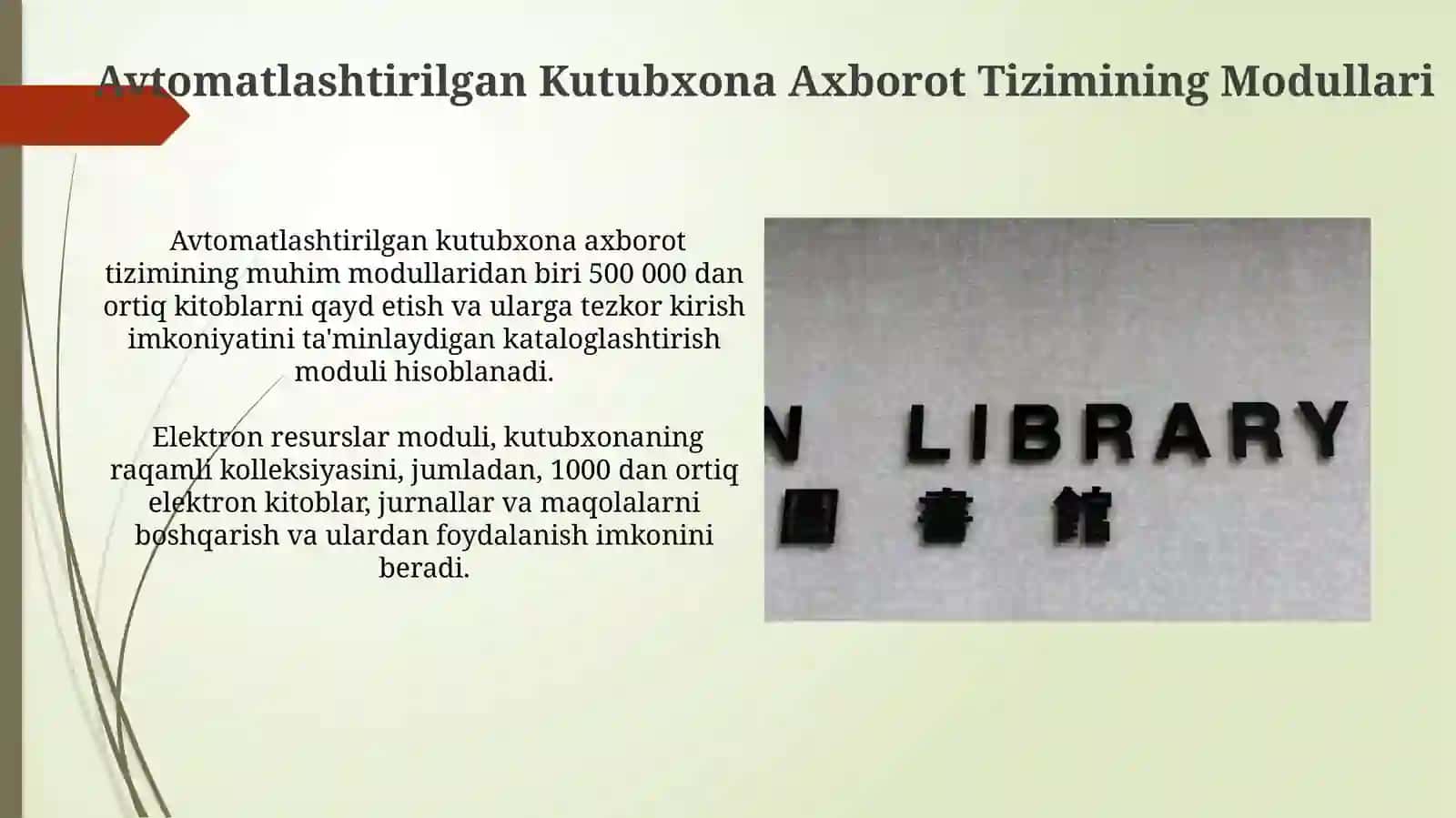 Avtomatlashtirilgan Kutubxona Axborot Tizimi 4