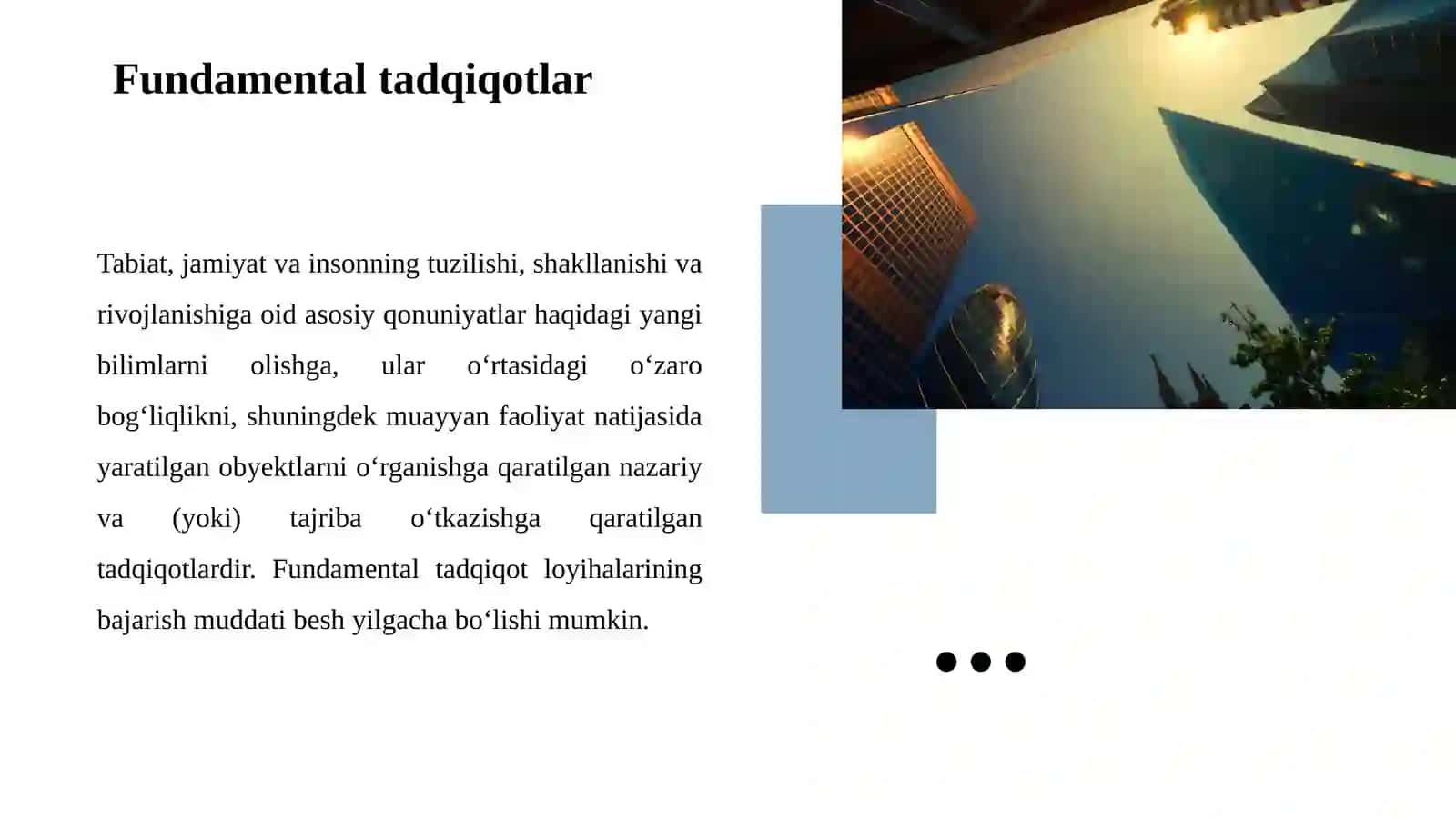 Ilmiy g’oya, ilmiy loyiha va start-uplarni tayyorlash 4