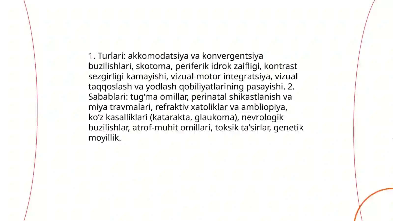 Ko‘ruv va eshituv idrokida muammosi bo‘lgan bolalar 4