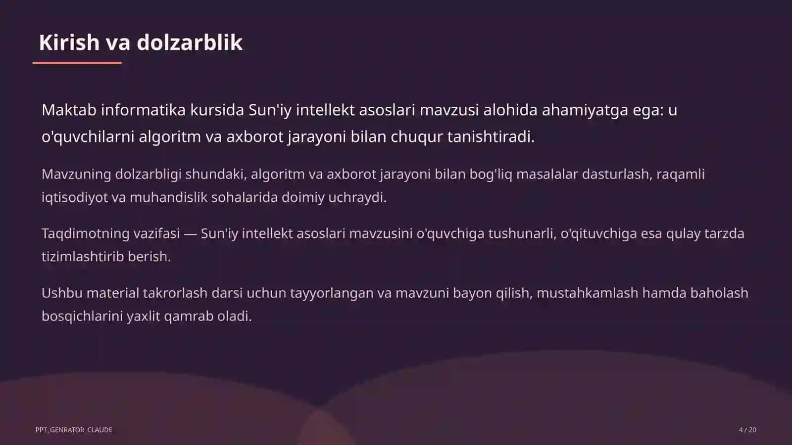 Sun'iy intellekt asoslari (10-sinf) 4