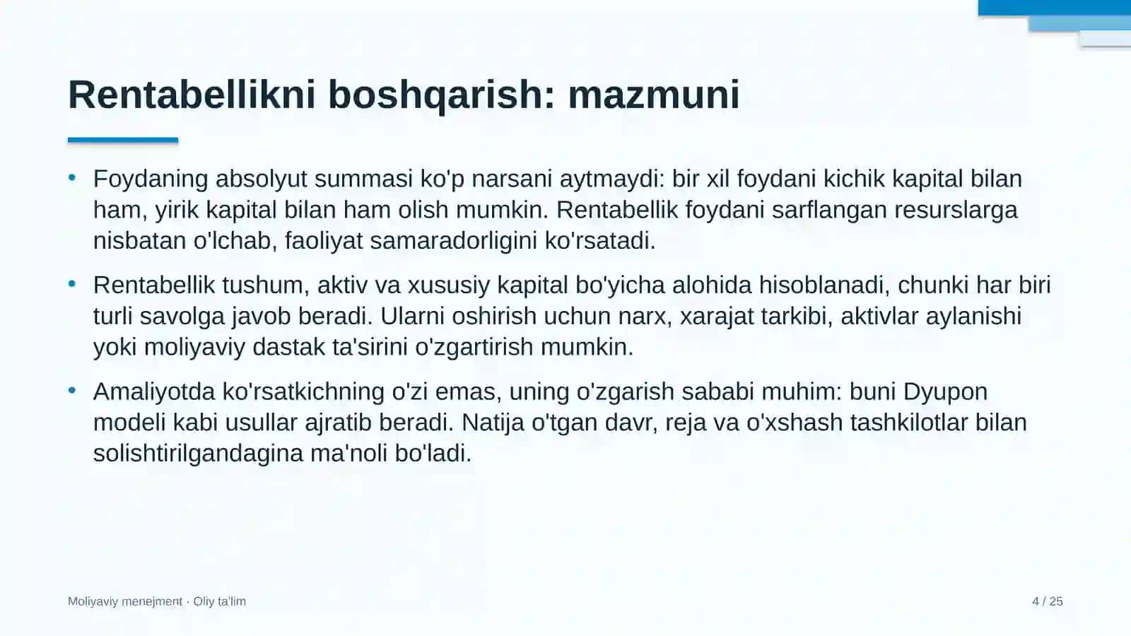 markaziy bank tizimida rentabellikni boshqarish 6135 4