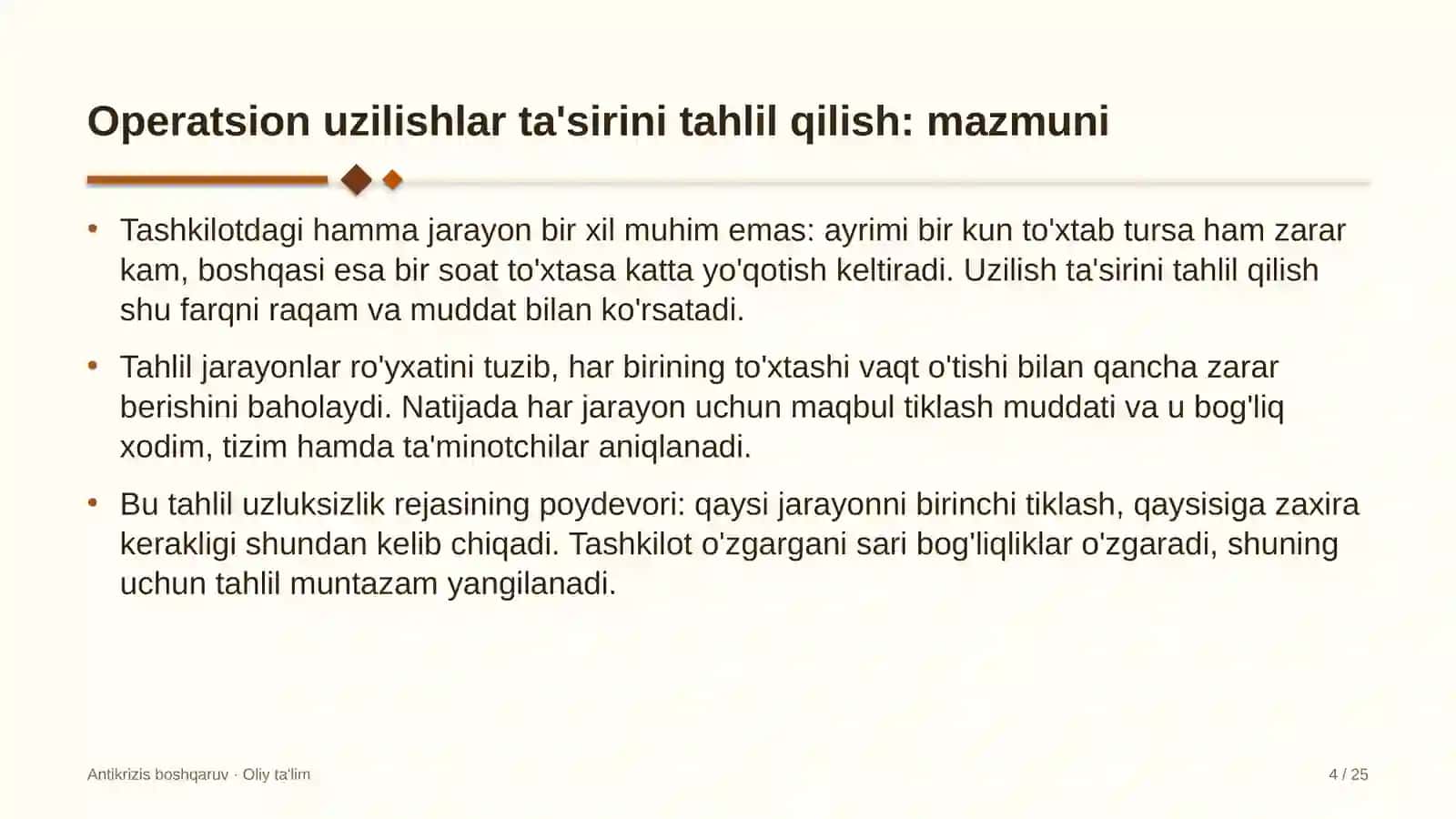bojxona terminallarida operatsion uzilishlar ta'sirini tahlil qilish 6763 4