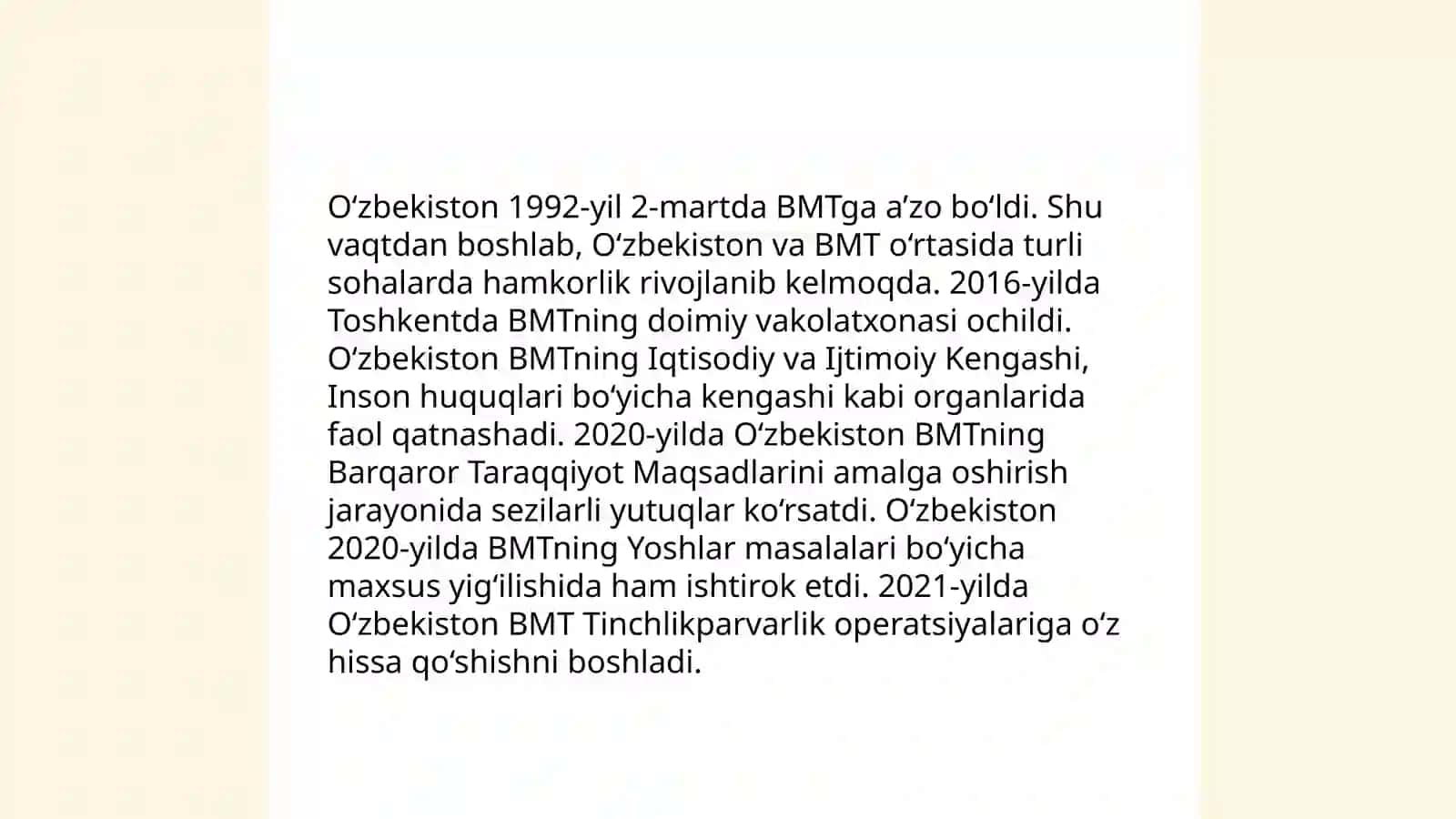 O'zbekiston va jahon hamjamiyati 4