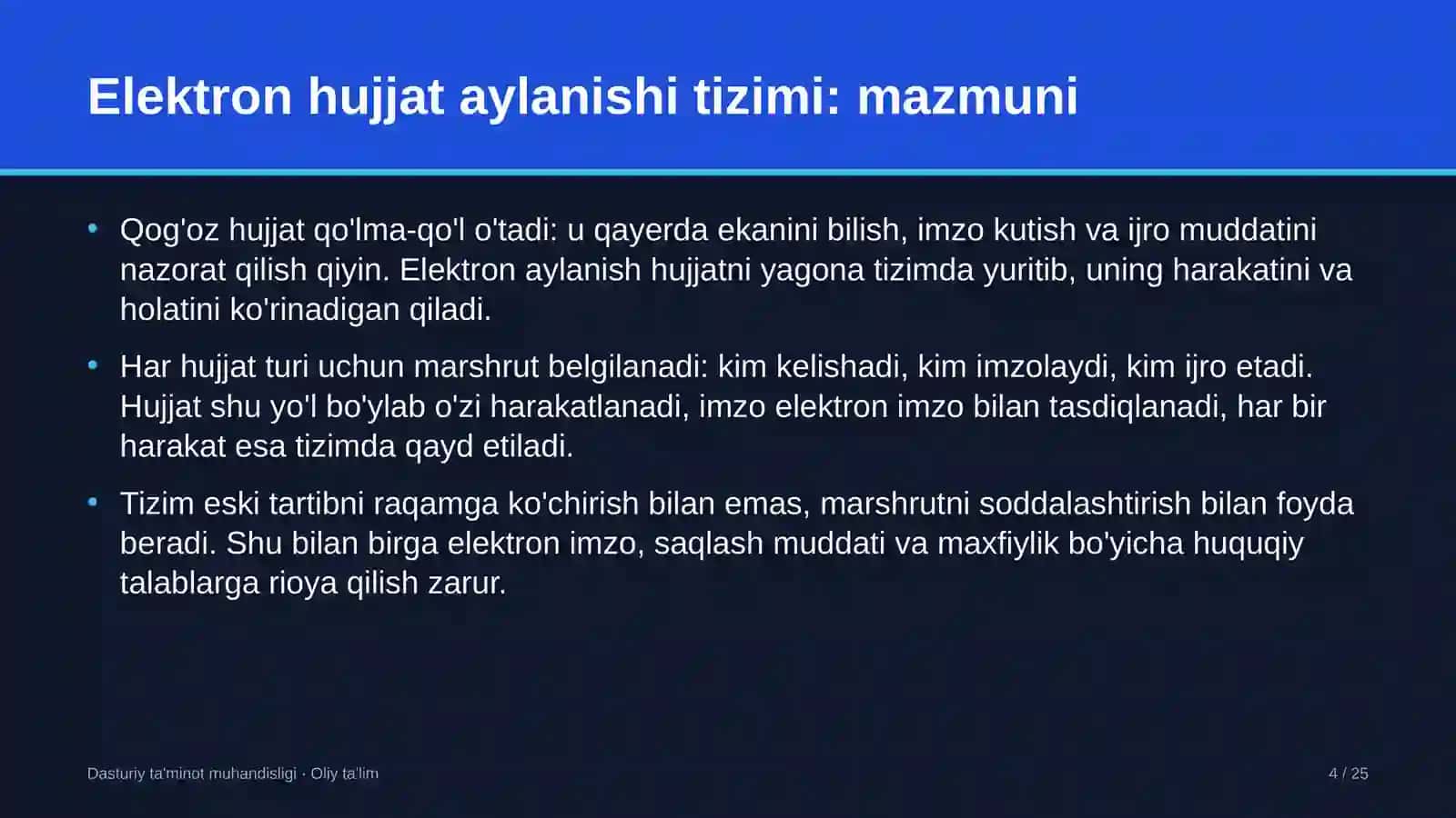 maxsus maktab internatlarda elektron hujjat aylanishi tizimini joriy etish 8437 4