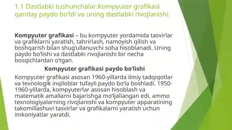 Kompyuter grafikasi tarixi 4