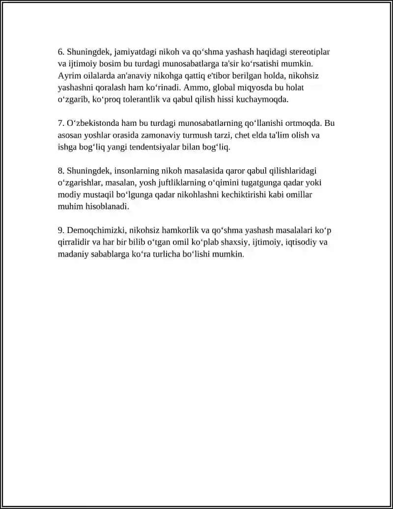 OILA VA NIKOX MUNOSABATLARININH ALTERNATIV SHAKILLARI 4