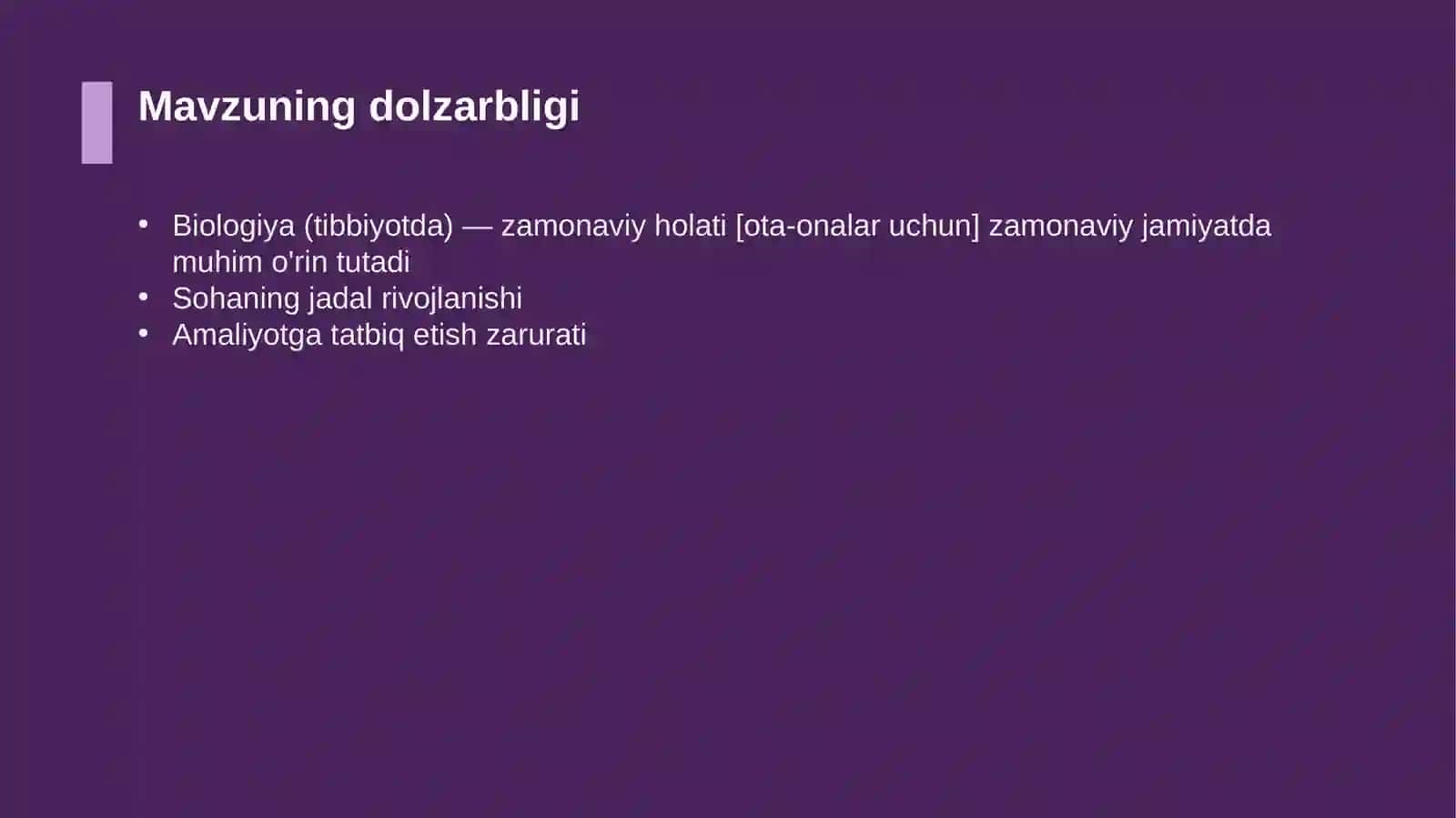 Biologiya (tibbiyotda) — zamonaviy holati [ota-onalar uchun] 4