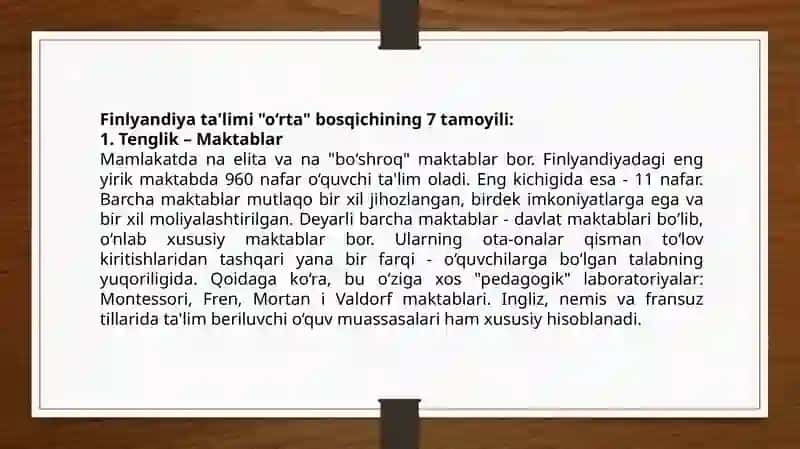 Finlyandiyalik maktab o‘quvchilari 4