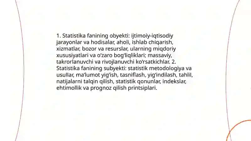 Statistika fanining predmeti va usuli 4
