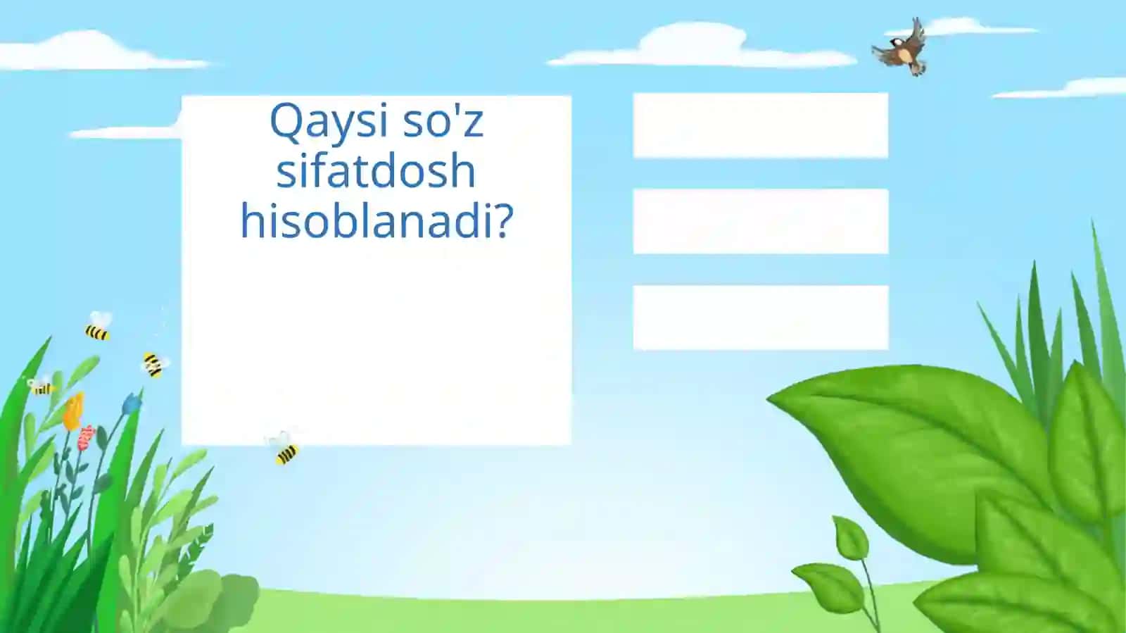 Rus tili - Sifatdosh Amaliy mashg'ulot 4