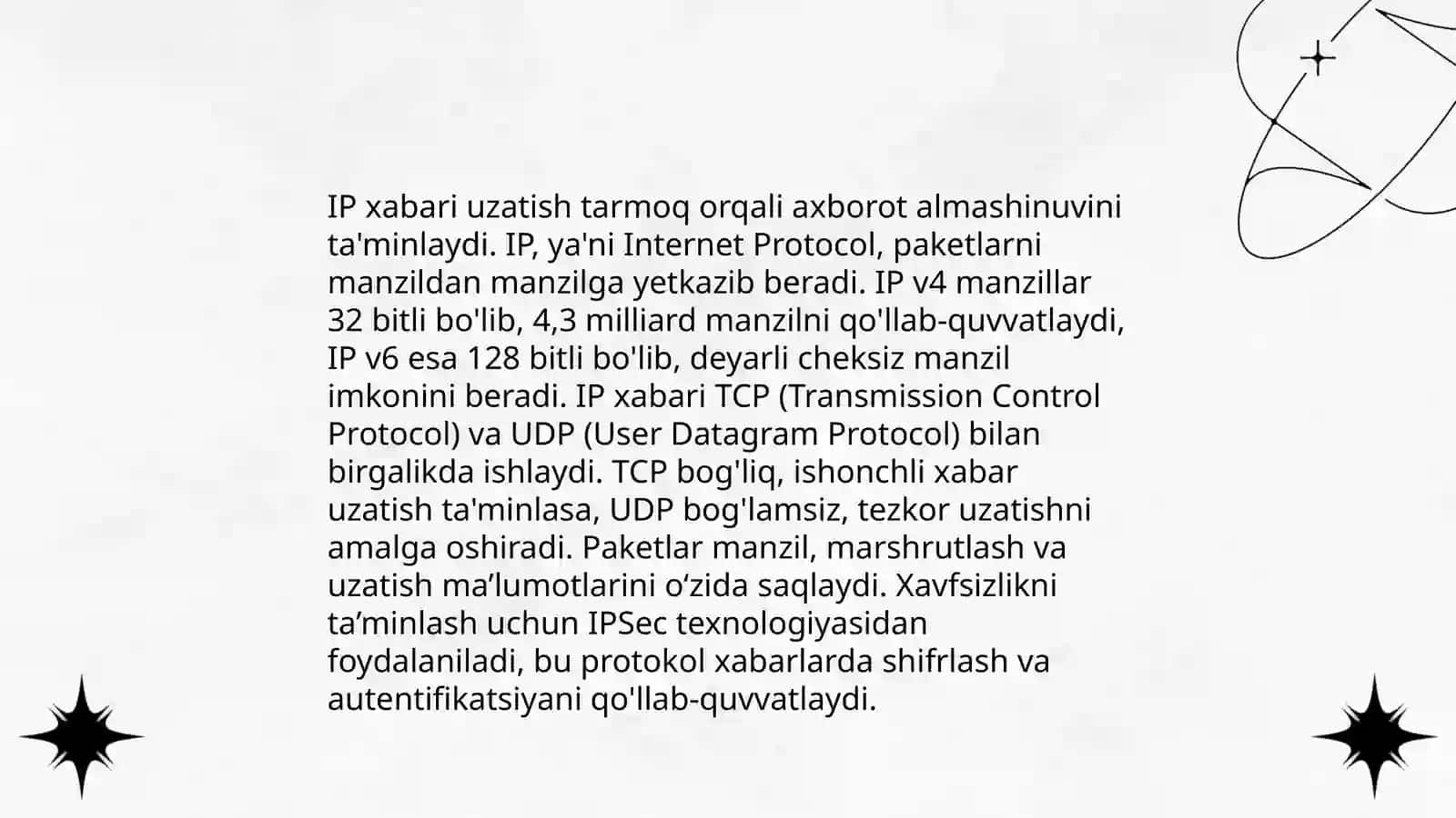 TCP/IP Protokoli Arxitekturasi 4