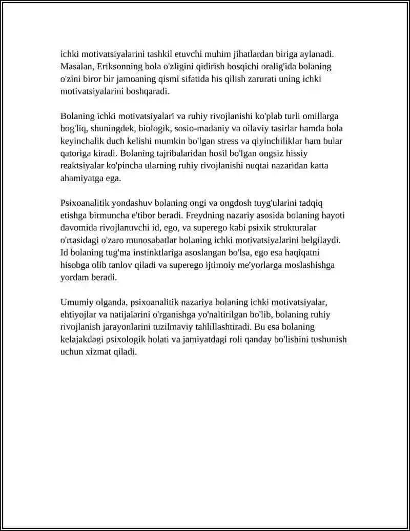 BOLA RUXIY RIVOJLANISHINING ICHKI SABABLARIGA YONDASHISHNING NAZARIYALARI 4