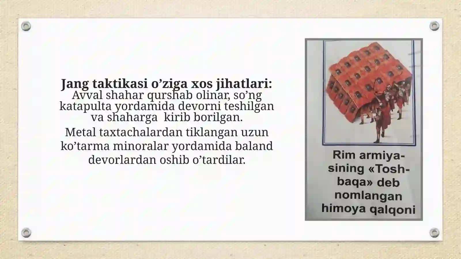 5-sonli D. I. Mining tarix fanio’qituvchisi Mirzarahimova Nargiza 4