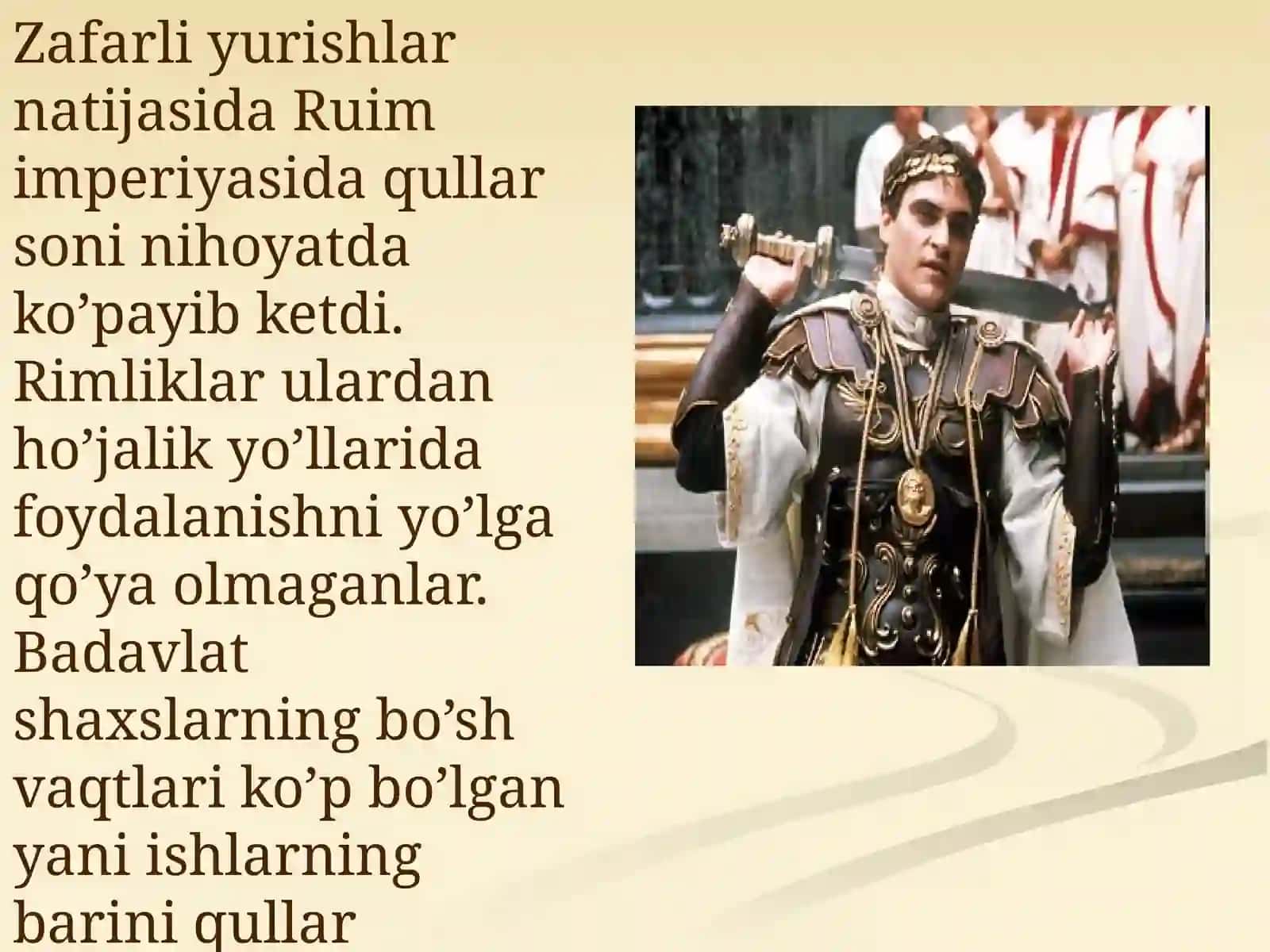 Qullar va gladiatorlar 4