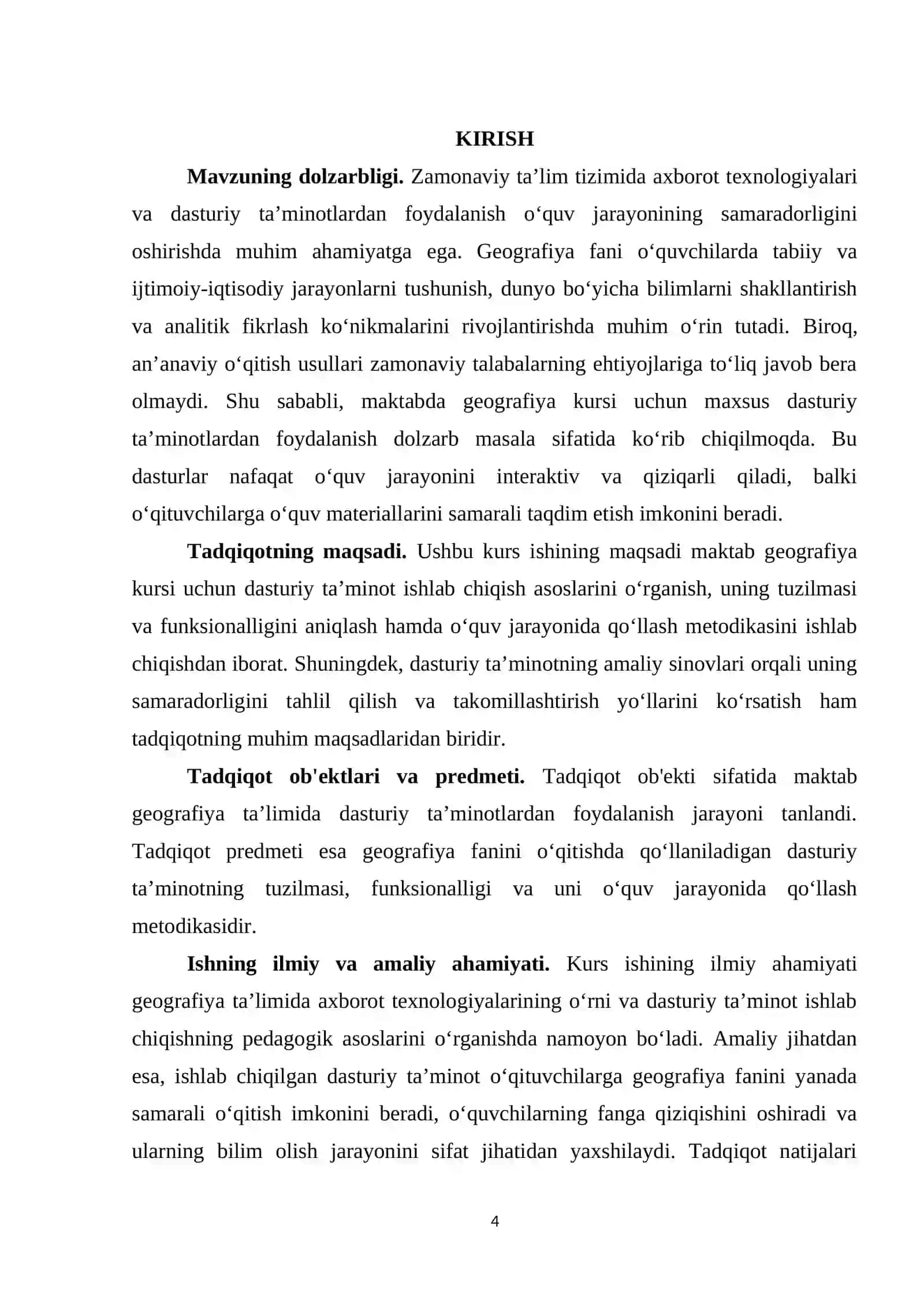 MAKTAB GEOGRAFIYA TAʼLIMIDA AXBOROT TEXNOLOGIYALARINING AHAMIYATI 4