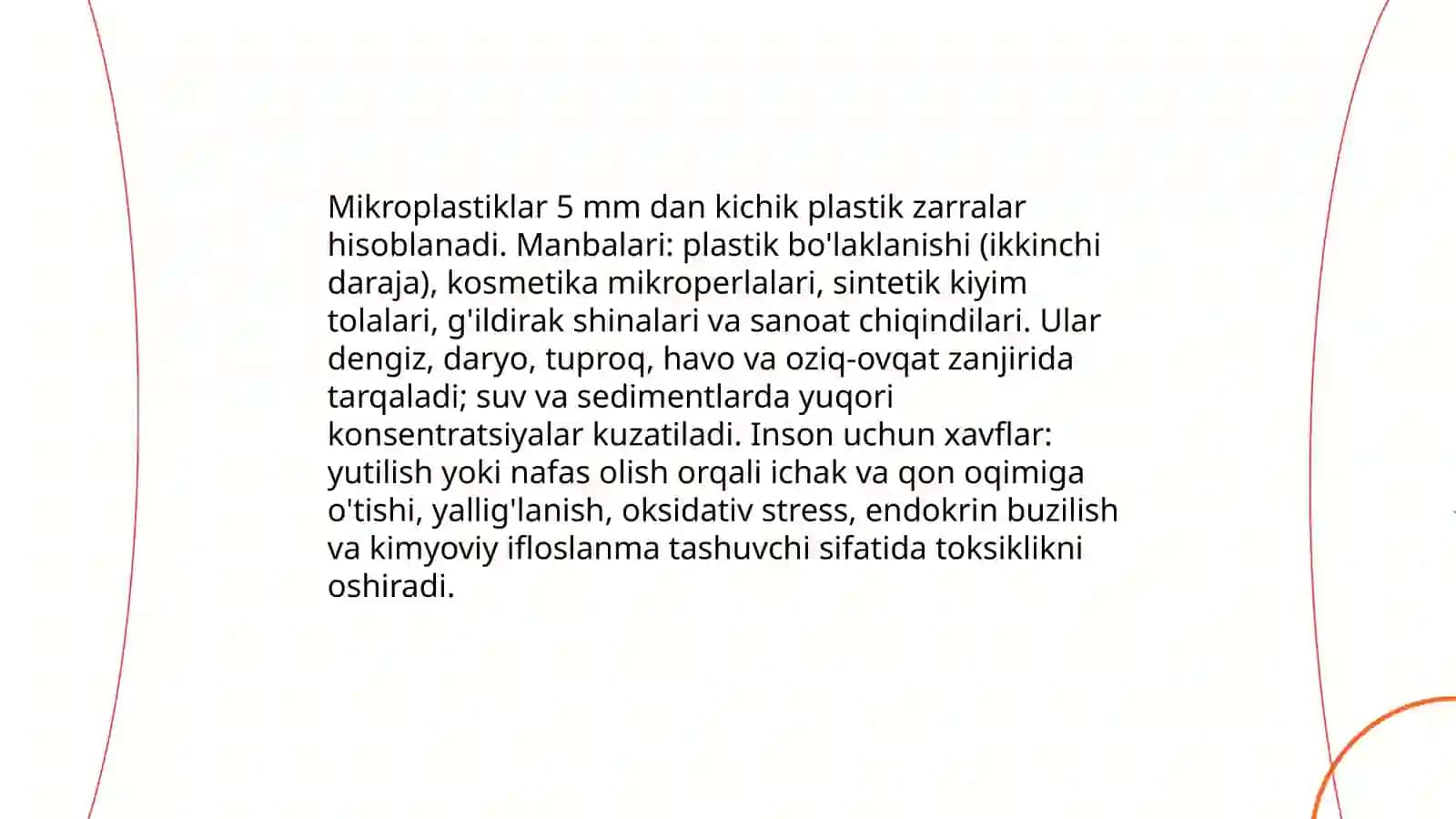 Plastmassa chiqindilari muammosi va ularni kamaytirish yoʻllari 4