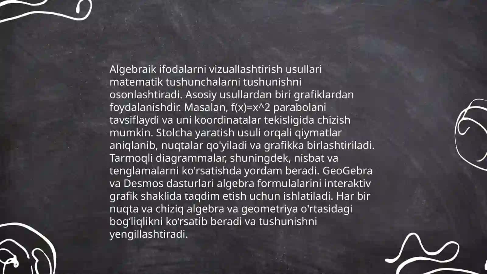 Konsentrlar boʻyicha algebra elementlari mavzusini oʻrganishda koʻrgazma qurollardan foydalanish 4