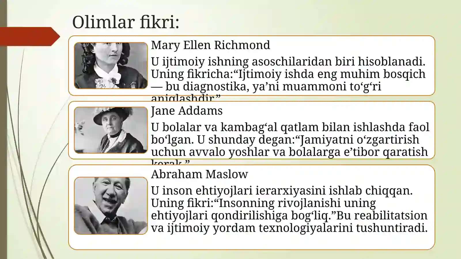 Bolalar va yoshlar bilan ishlashda ijtimoiy ish texnalogiyalar 4