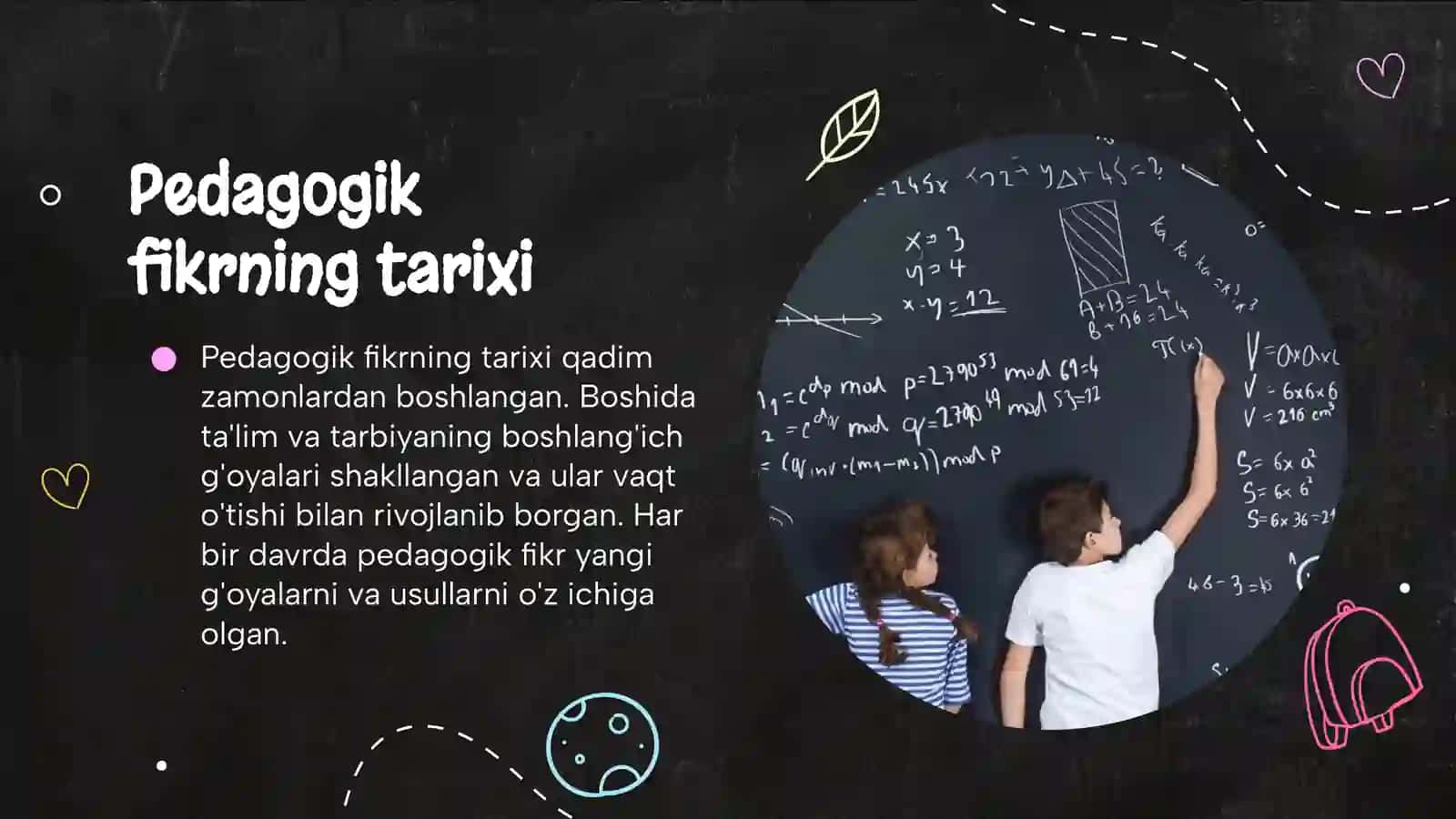 Jahon pedagogik fani rivojlanishi tarixining bayoni 4