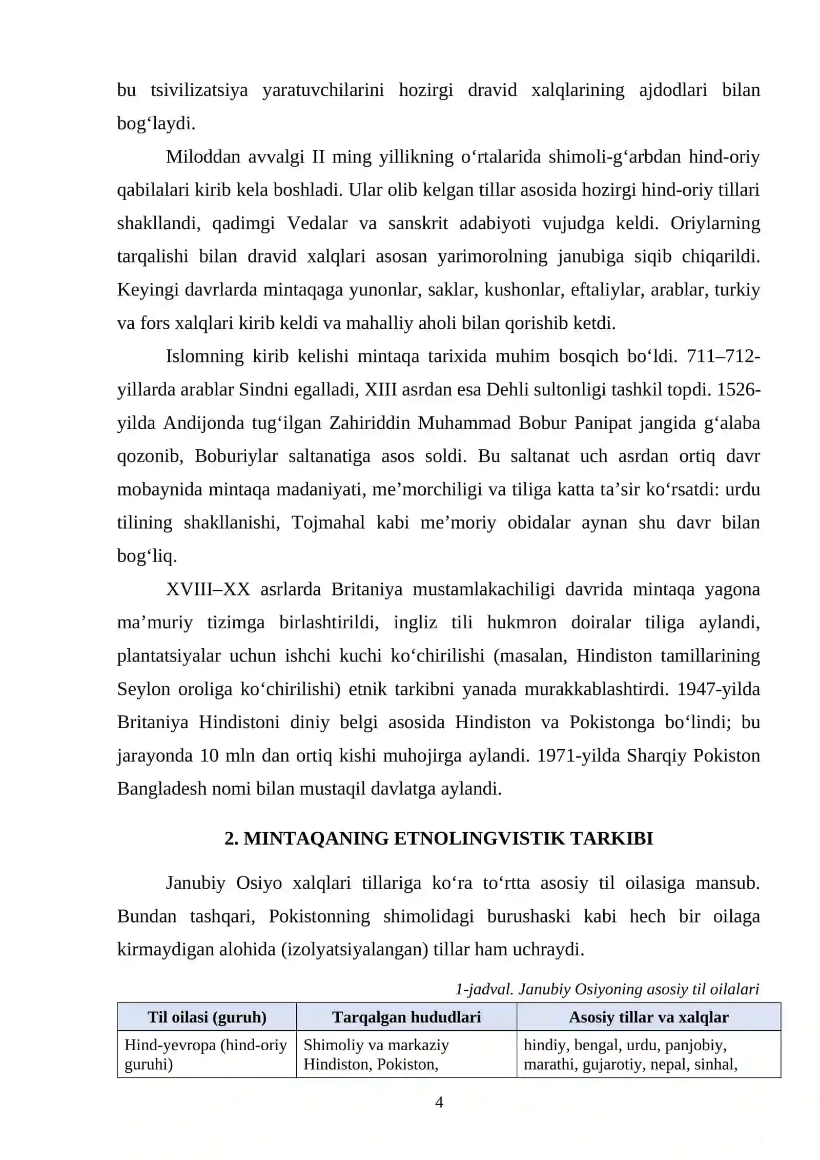 janubiy osiyo aholisining etnik va konfessional tarkibi 4