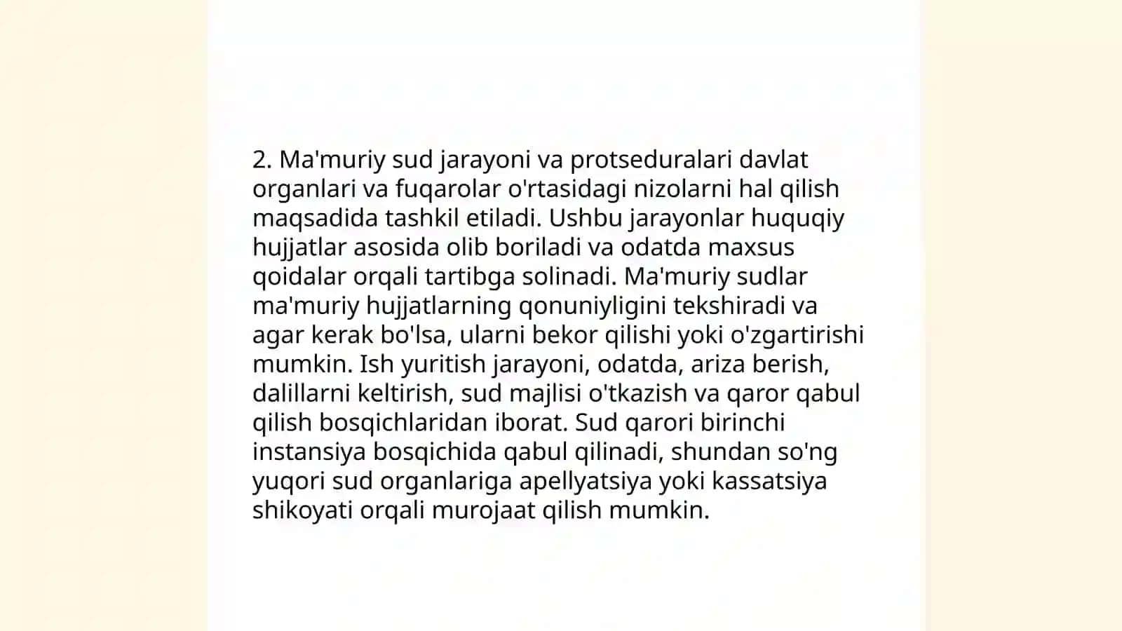 O‘zbekiston Respublikasida Ma‘muriy Sudlar 4