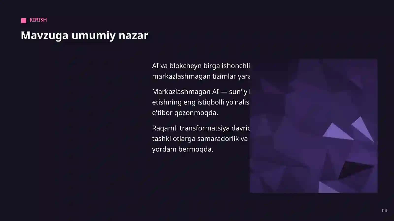 AI VA BLOKCHEYN 4