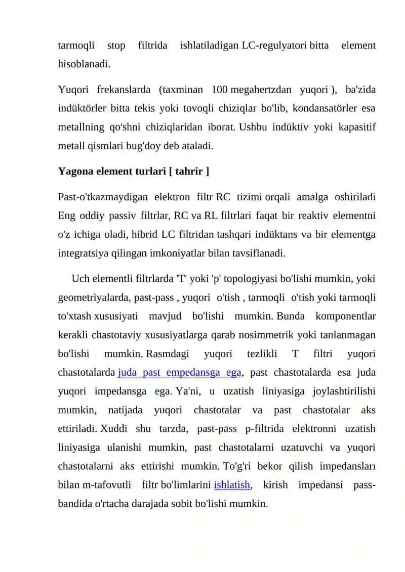 Elektr Filtrlari 4
