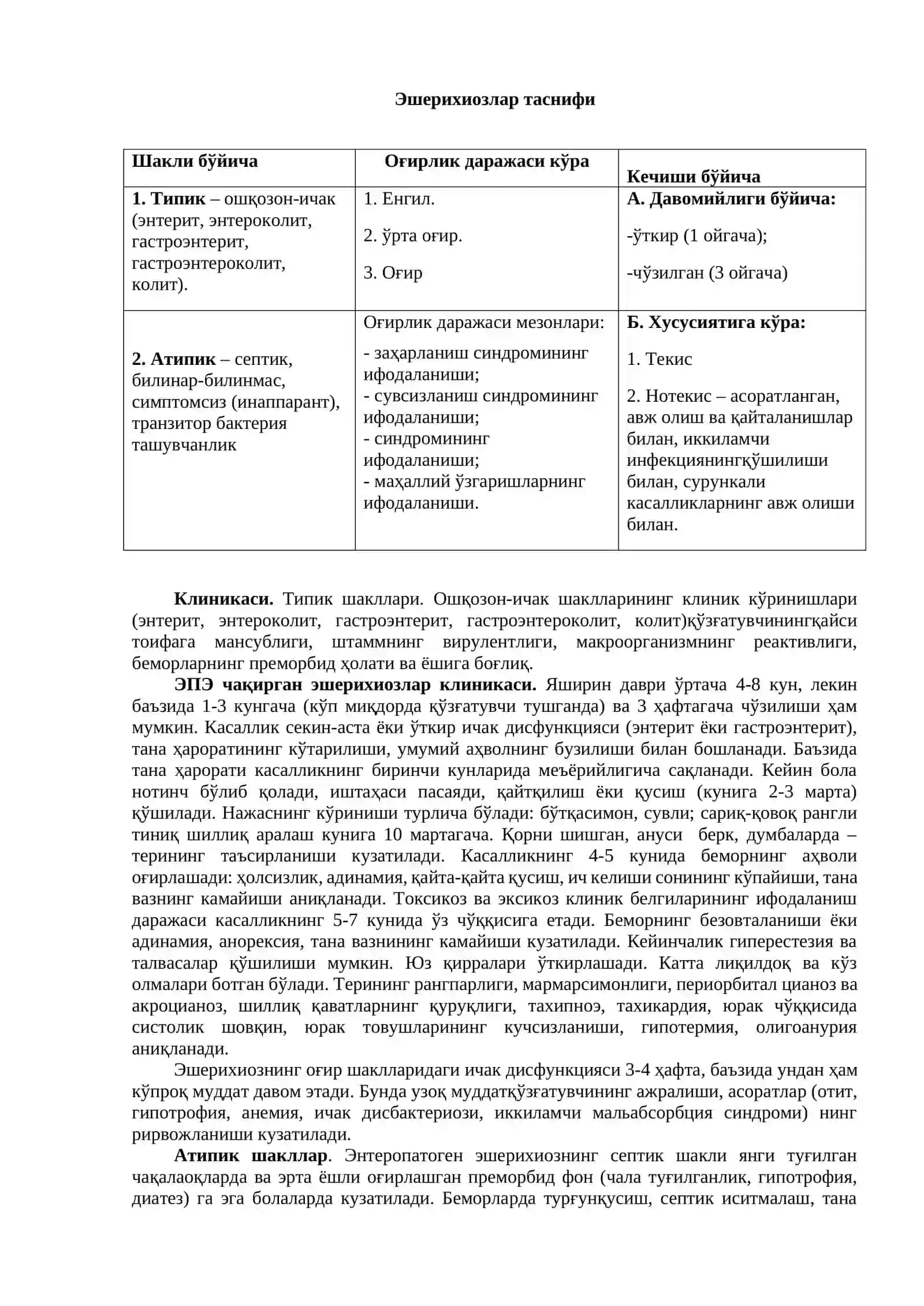 Эшерихиозлар 4