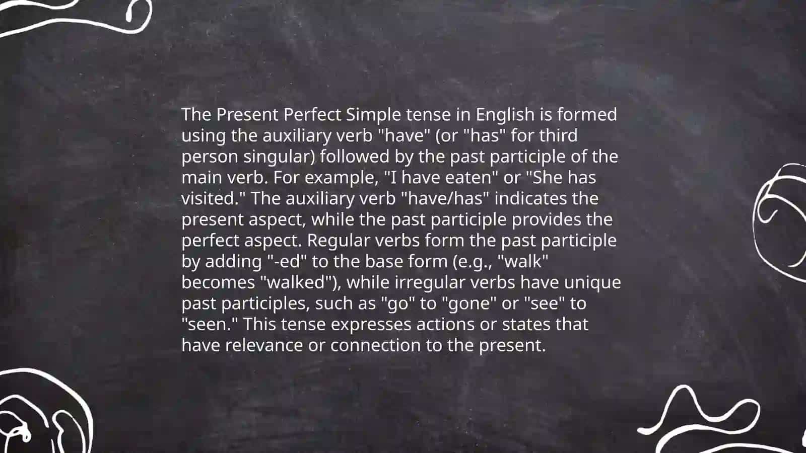 Present perfect simple 4