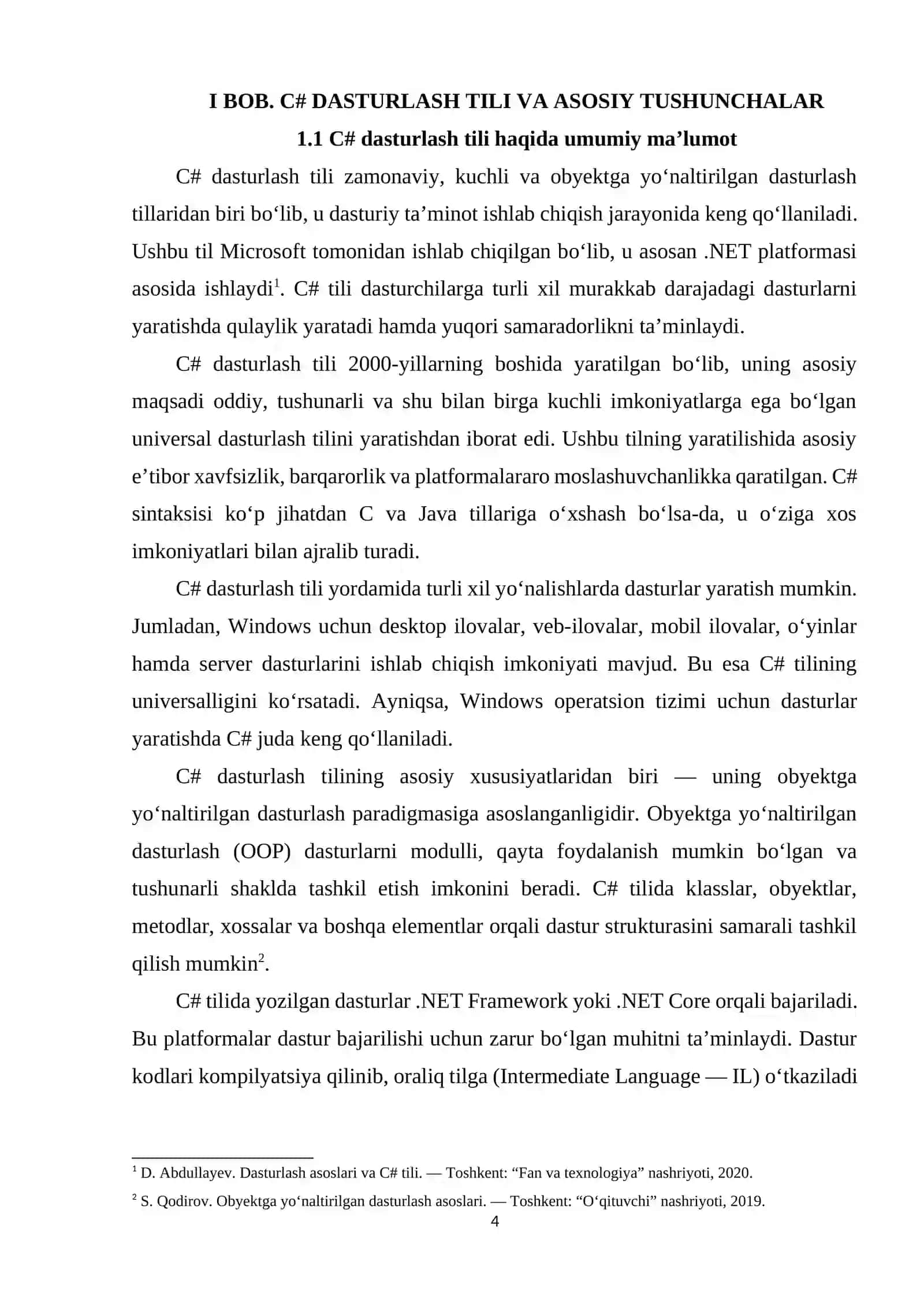 C# da List kolleksiyasi yordamida kontaktlar boshqaruv tizimi ishlab chiqish 4