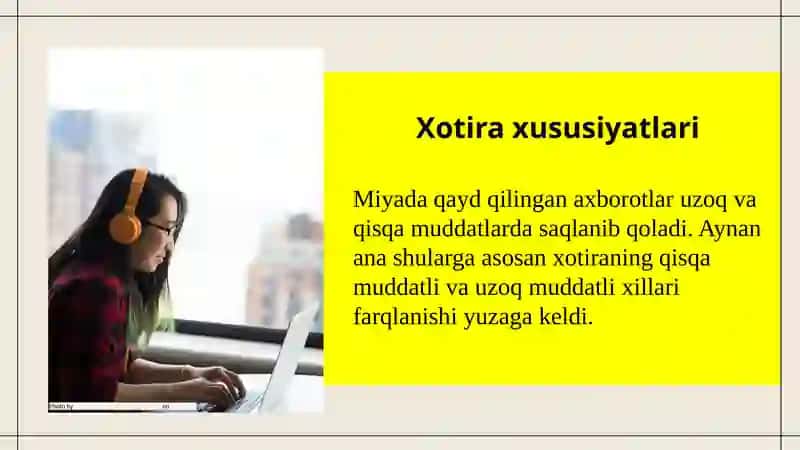 Diqqat va xotira 4