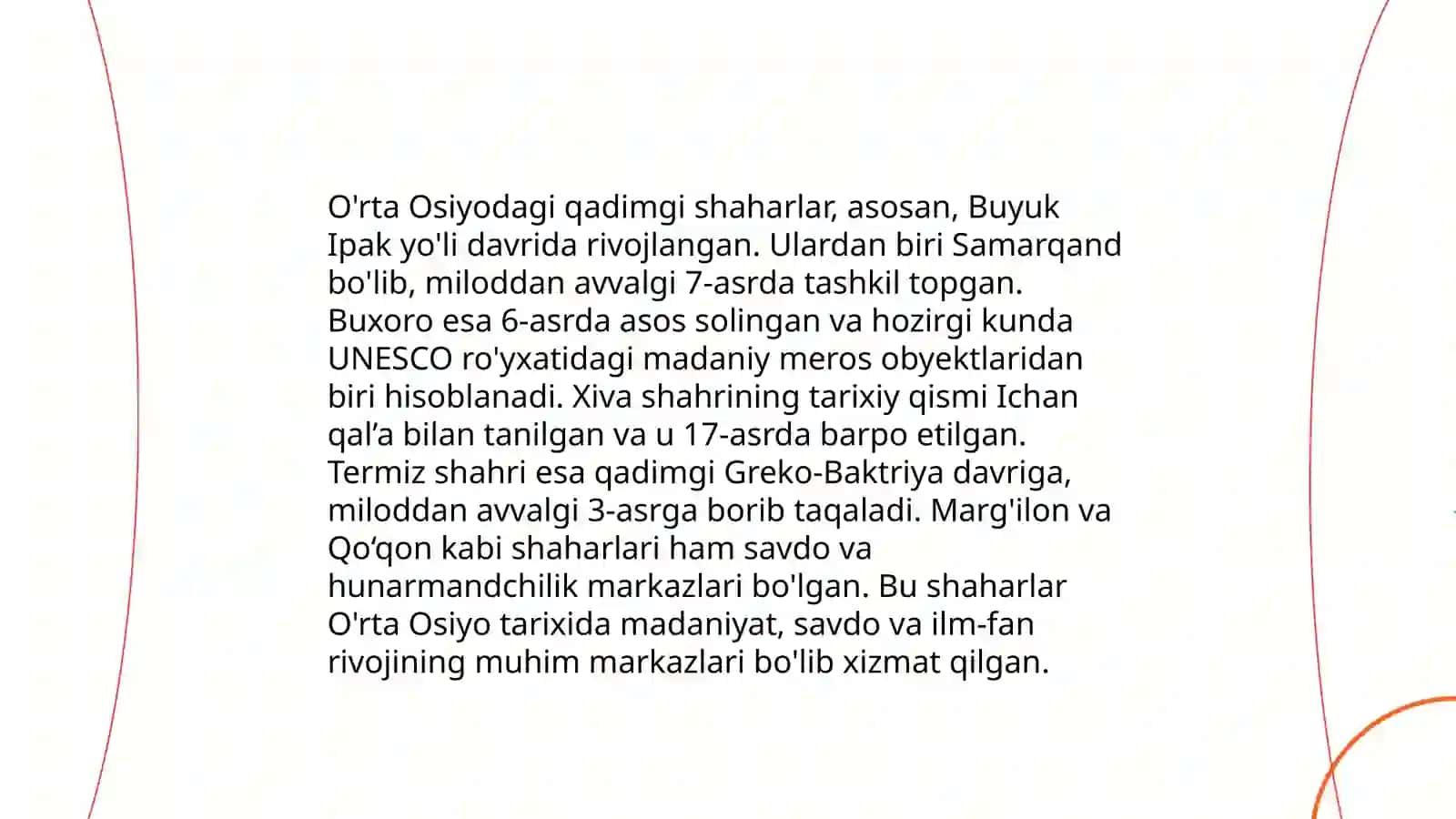 Markaziy Osiyo Archazorlari 4