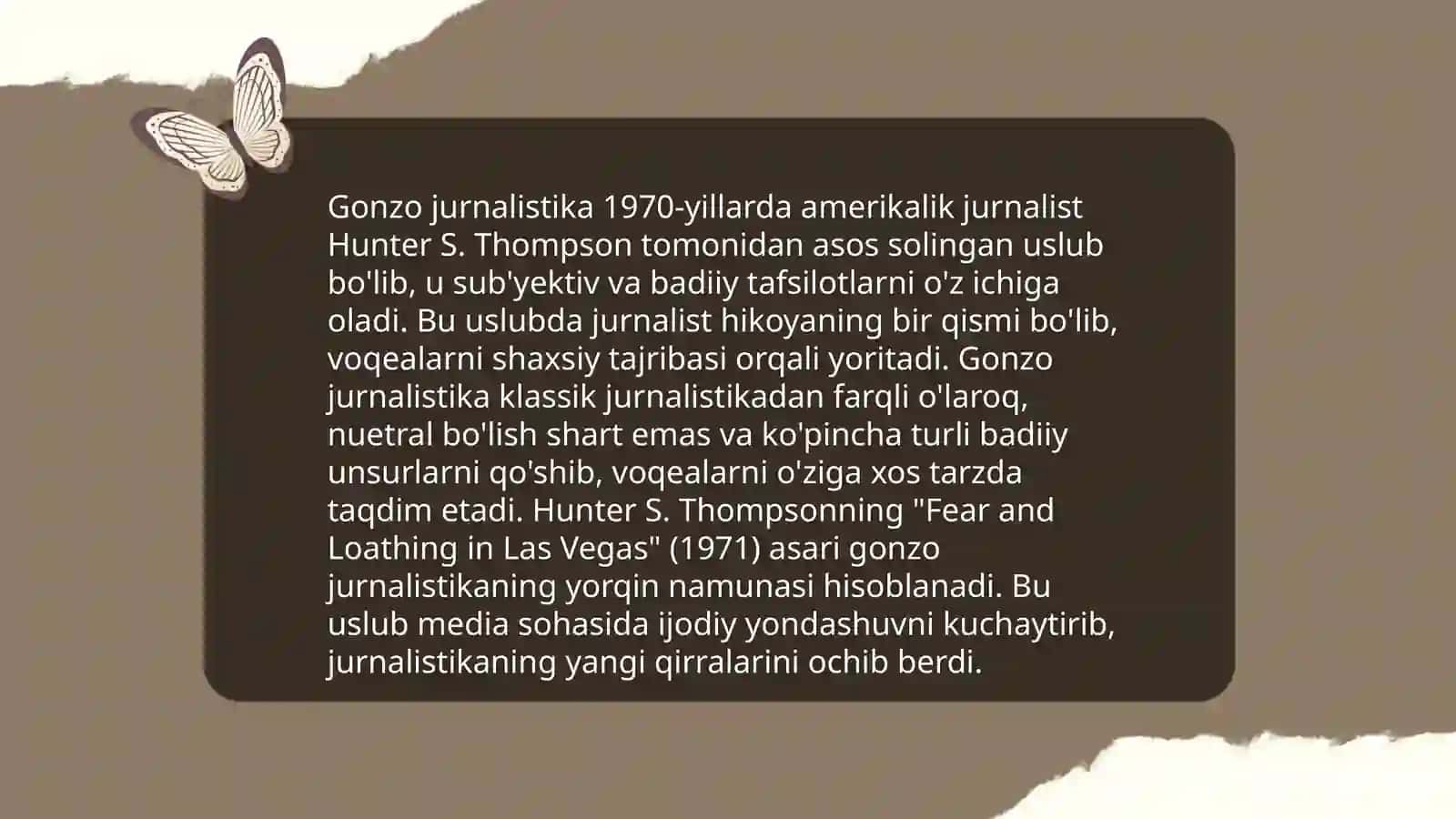 Gonzo Jurnalistikasi 4
