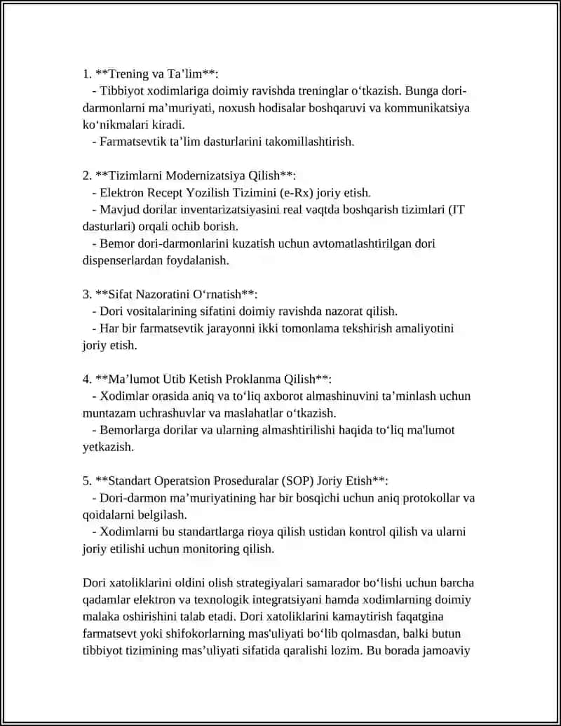 Mavzu: HOZIRGI ZAMON TIBBIYOTIDA YATROGENIYA MUAMMOLARI 4