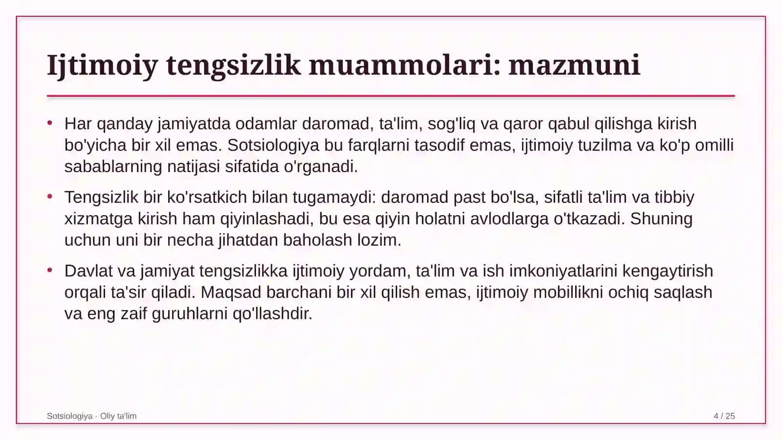 Dehqon bozorlarida ijtimoiy tengsizlik muammolari 4