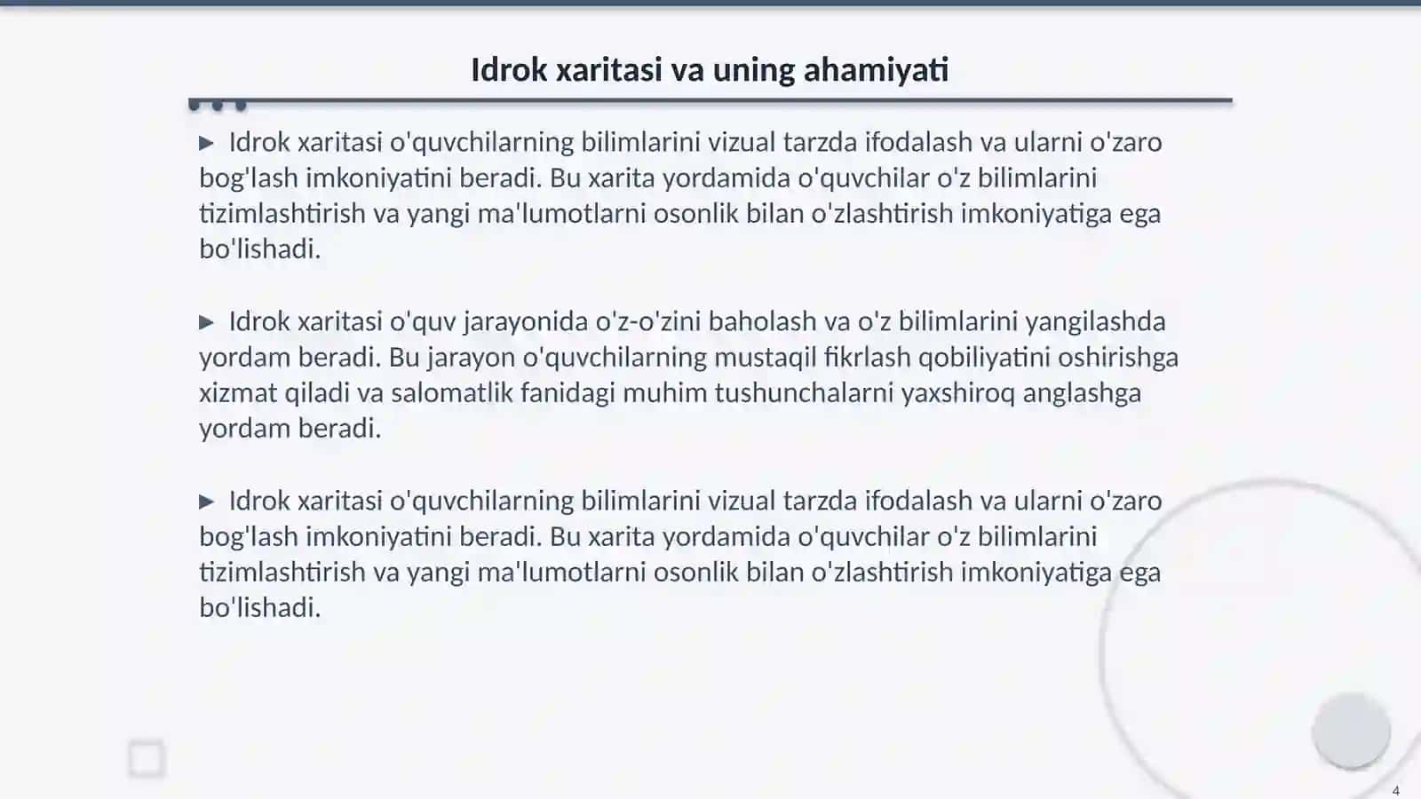 Odamlar va ularning salomatligi 4