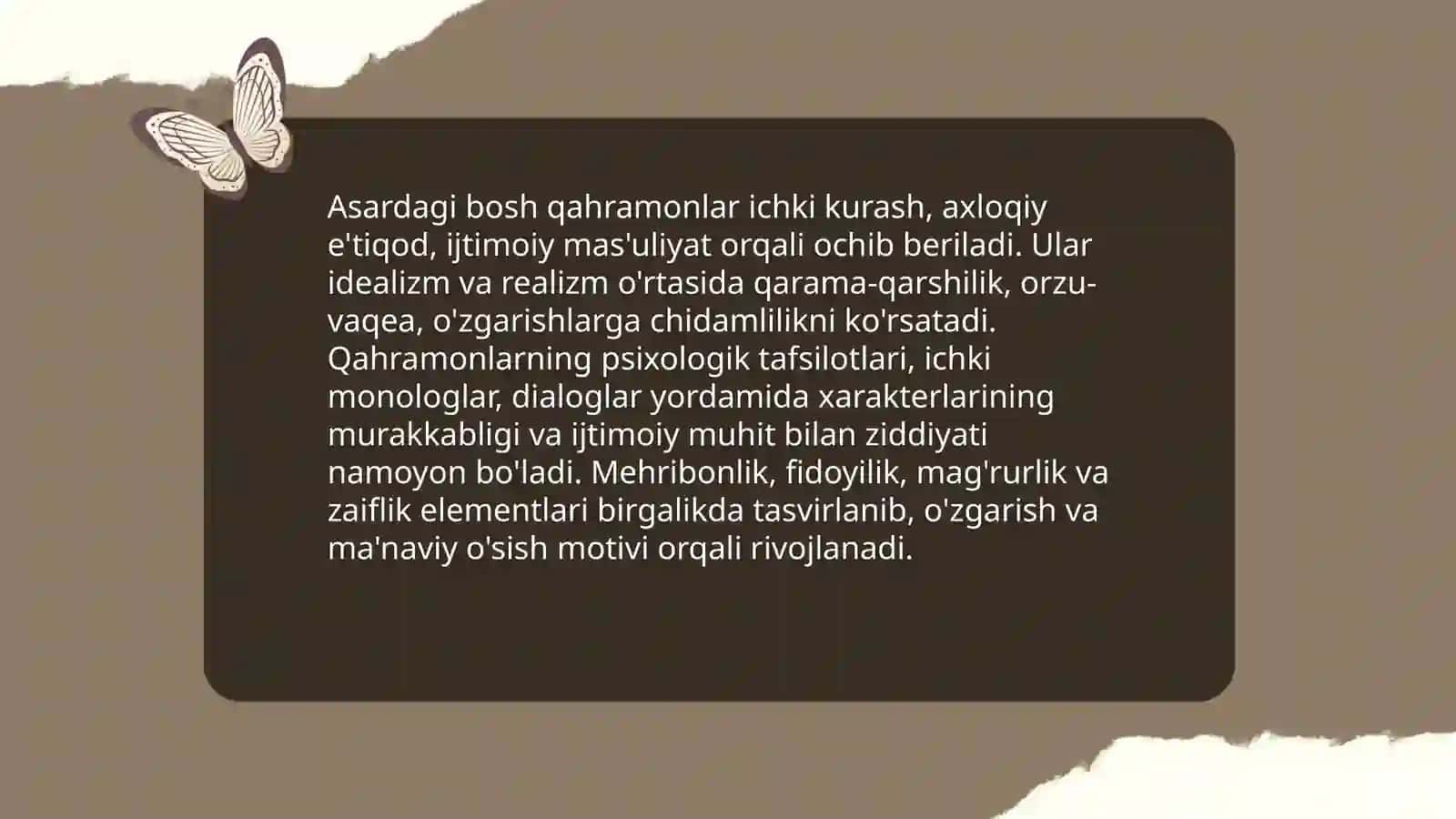 Oʻtkir Hoshimov " Dunyoning ishlari" 4