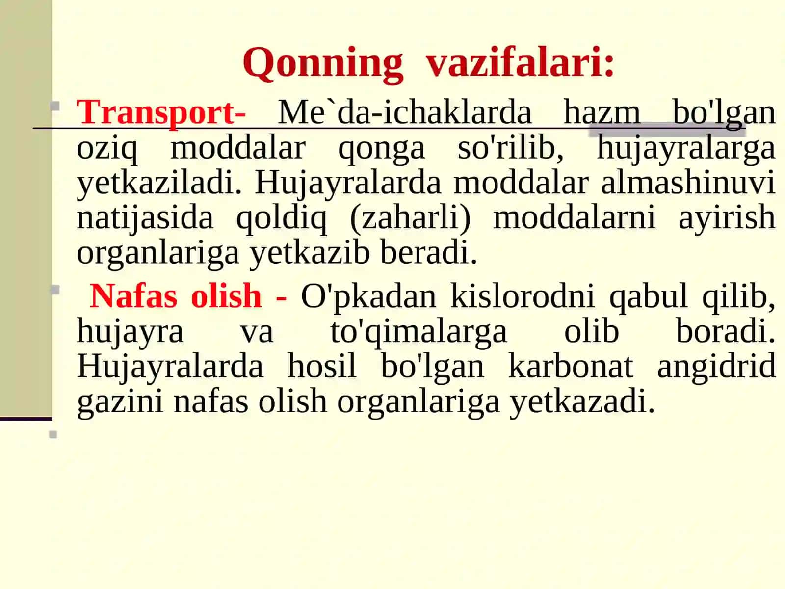QON TOMIR VA LIMFA TIZIMI 4