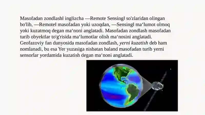 Masofadan zondlash tushunchasi va uning asosiy vazifalari 4
